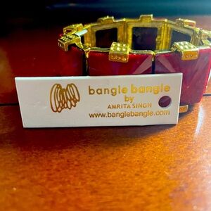 Amrita Singh red bracelet